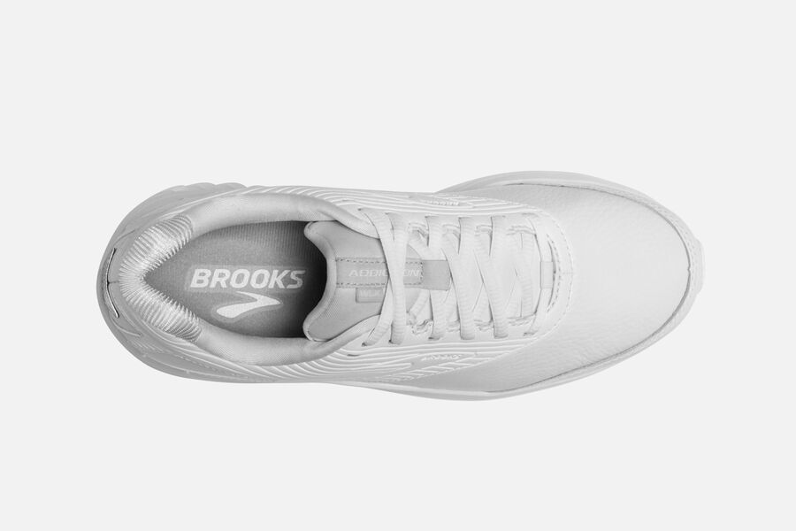 Brooks Addiction Walker 2 Running Shoes Womens - White - SNHAW-3741